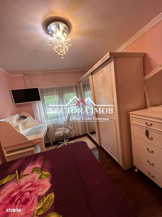 NECTORA IMOB-Apartament 3 camere, Str. Rosiorilor, Parter, Utilat