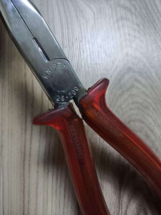 Клещи Knipex 26-200 с резачка хромирани 200 mm