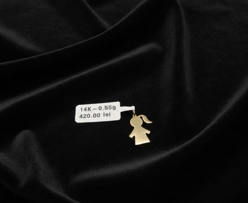 Pandantiv aur 14k 0.55gr