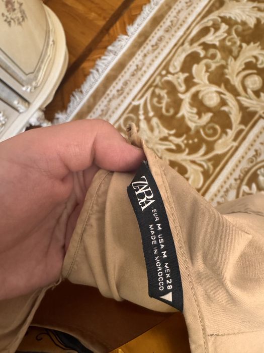 Стильное Хб  миди платье Zara