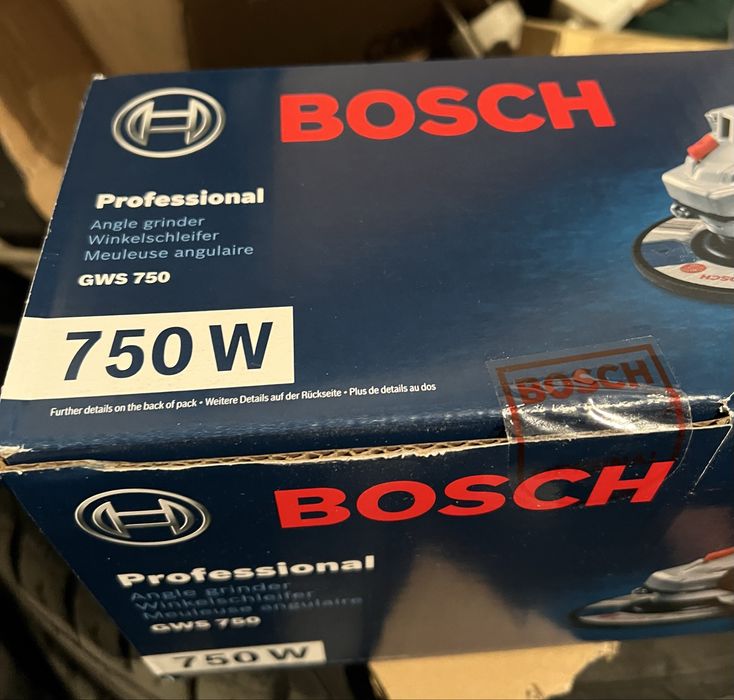 Ъглошлайф Bosch GWS 750, 125mm