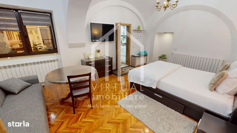 3 garsoniere mobilate si utilate, 90mp utili, pretabile investitie