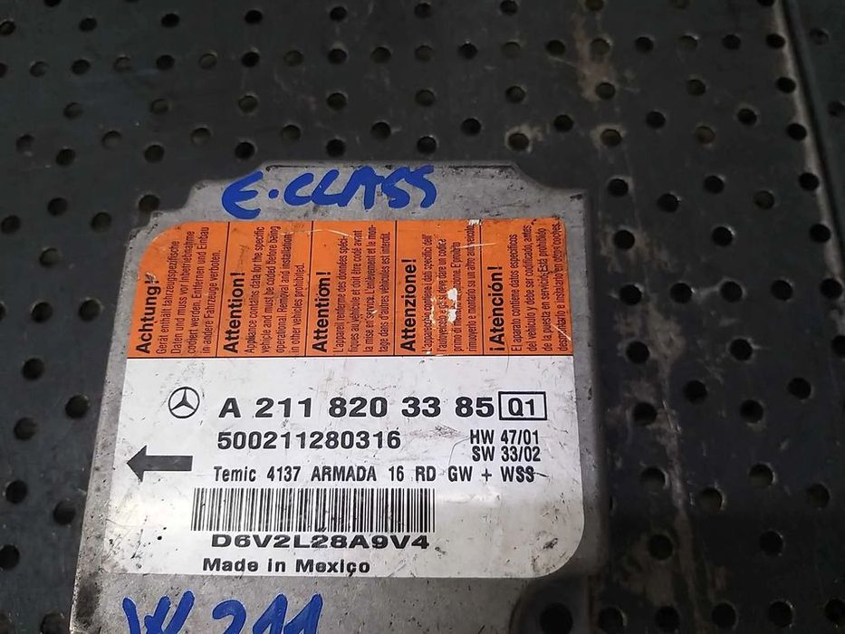 Modul calculator airbag mercedes e class w211 a2118203385