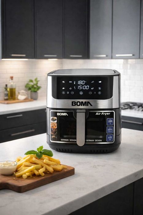 Фритюрник с горещ въздух Boma  2200W 12л air fryer еър фрайър