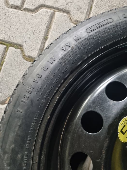 резервна гума патерица бмв bmw 17