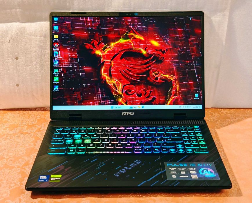 MSI Pulse 16 AI/Ultra 7 155H/RTX 4070 8GB/16GB RAM/512GB SSD/QHD 240hz