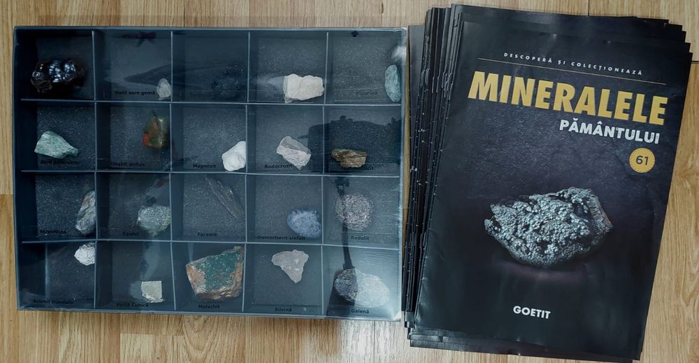 Colectia de pietre mineralele pamantului
