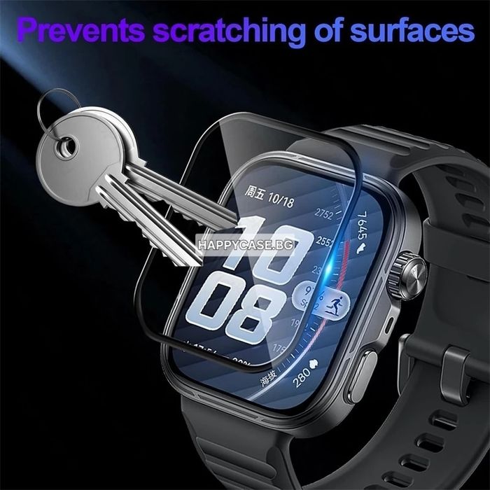 Huawei Watch Fit 5 / Fit 5 Pro / 5D Извит протектор за цял екран