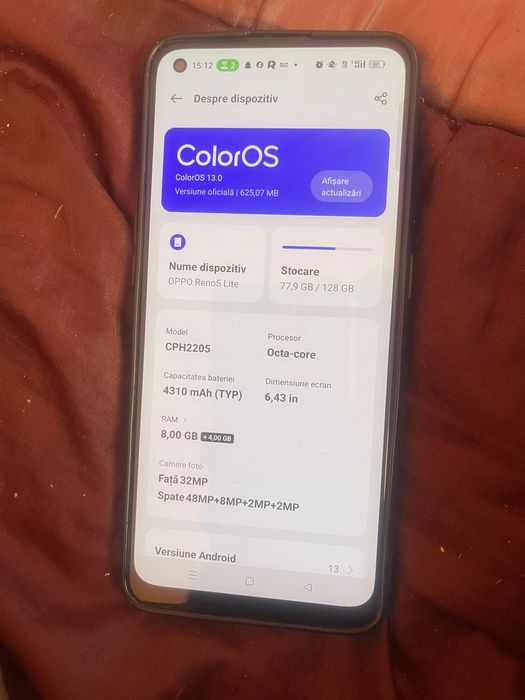 Oppo reno 5 lite folosit