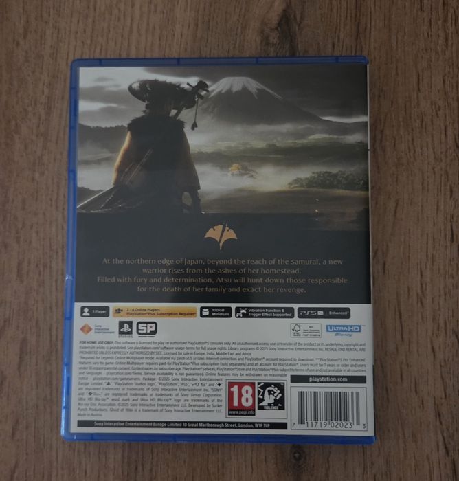 Продам диск Ghost of yotei