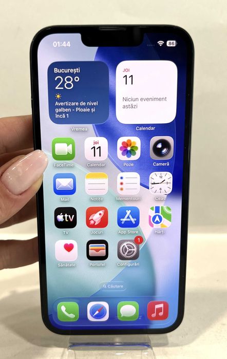 iPhone 14, 128GB, garanție,  Midnight!