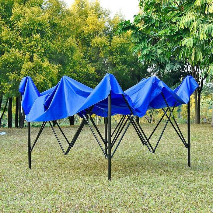 Бяла градинска шатра 3х3