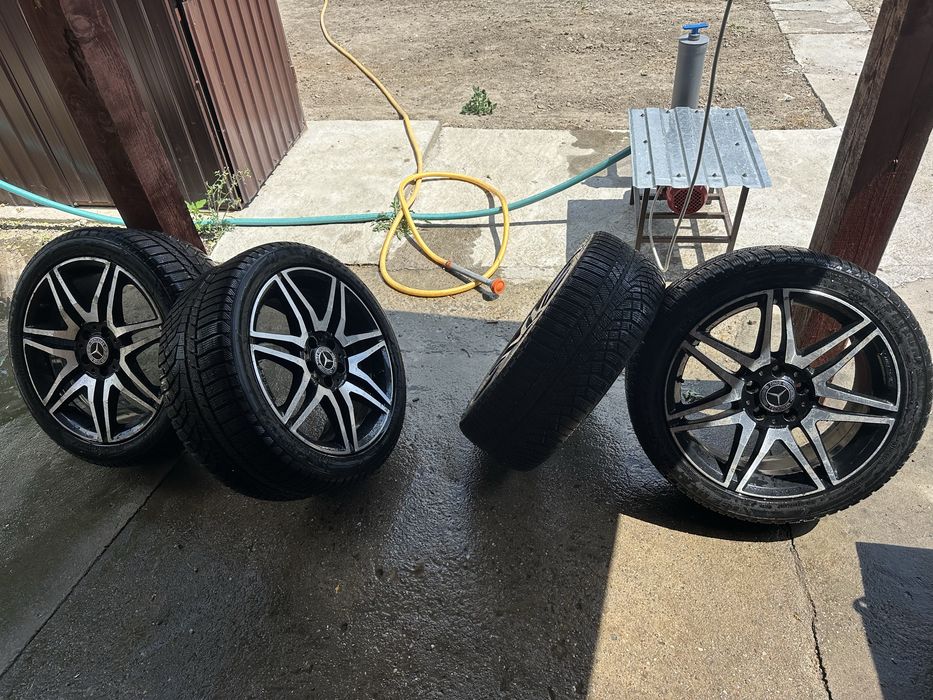 Jante mercedes c class pe doua latimi
