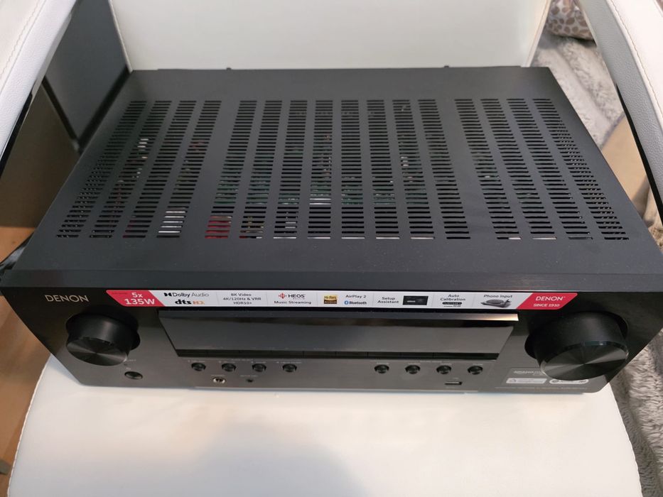 Receiver AV 5.2 Denon AVR-S670H – 8K, HDR10+, Wi-Fi, HEOS