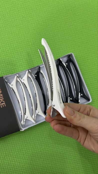 Зажимы для волос и расческа брашинг