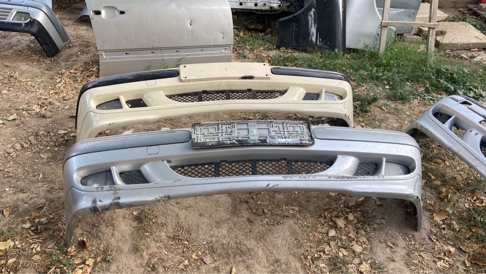 Мерседес 210 лупарик передний бампер