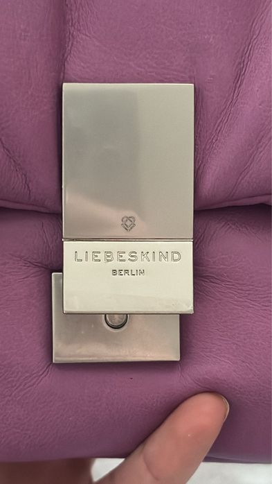 Clutch/poseta piele lieberskind berlin