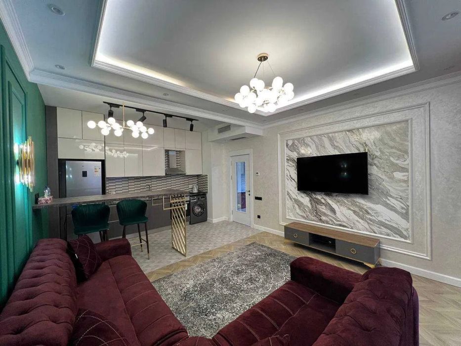 Сдается красивая, новая квартира в ЖК Пойтахт Гавхари