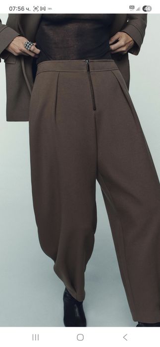 Zara нов панталон с блейзър