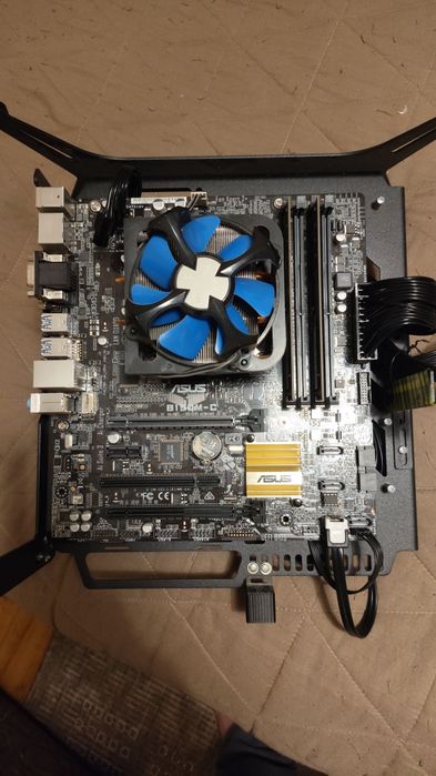 Мат плата Asus B150M-C и проц Core i5-6600