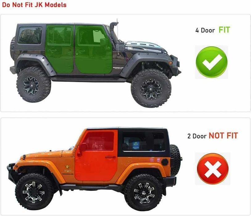 Praguri trepte laterale Jeep Wrangler JL (2018-Up) 4 Usi
