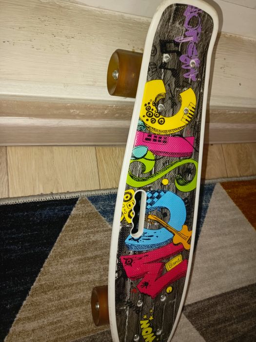 Самокат + скейтборд! Два по цене 1!