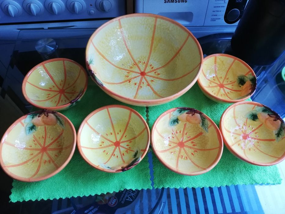 Набор салатников 1 +6