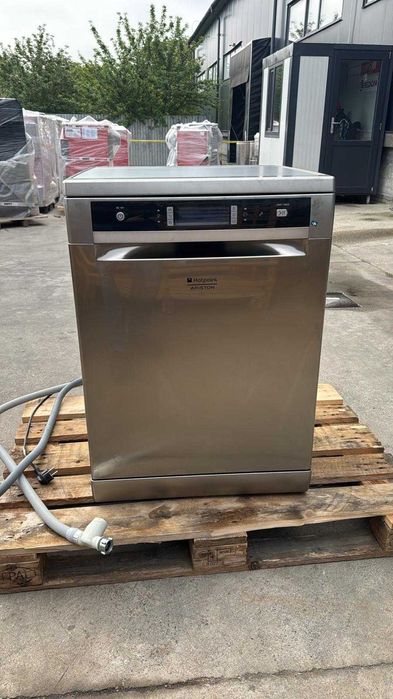 Masina de spalat vase Hotpoint Ariston LFD11M121CX, 14 seturi, 11 programe, Clasa A++, 60 cm, Inox