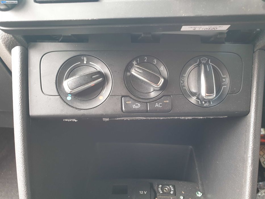 Panou Comanda AC Clima Climatronic Aer Conditionat Volkswagen Polo 6R 2009 - 2016 [K4009]