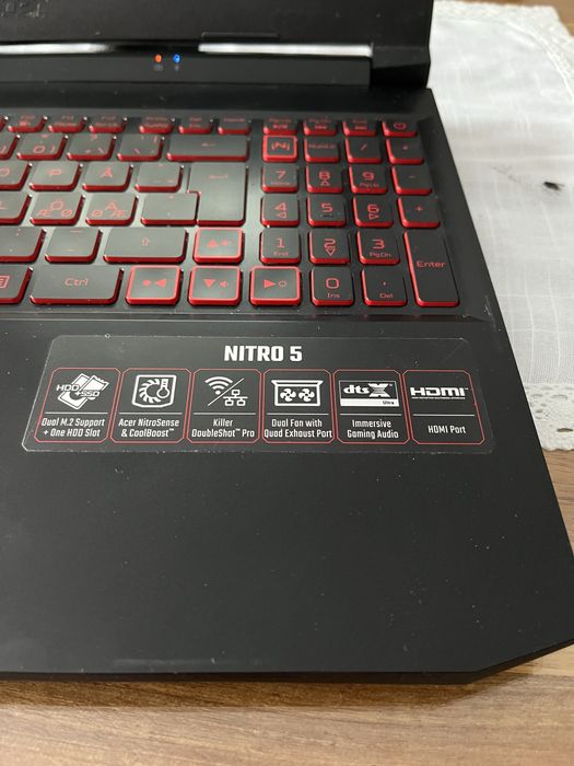 Laptop acer nitro 5 i5 10300H 16 RAM RTX 3050
