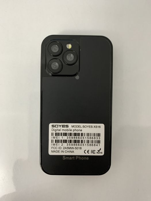 Самый маленький смартфон SOYES XS16