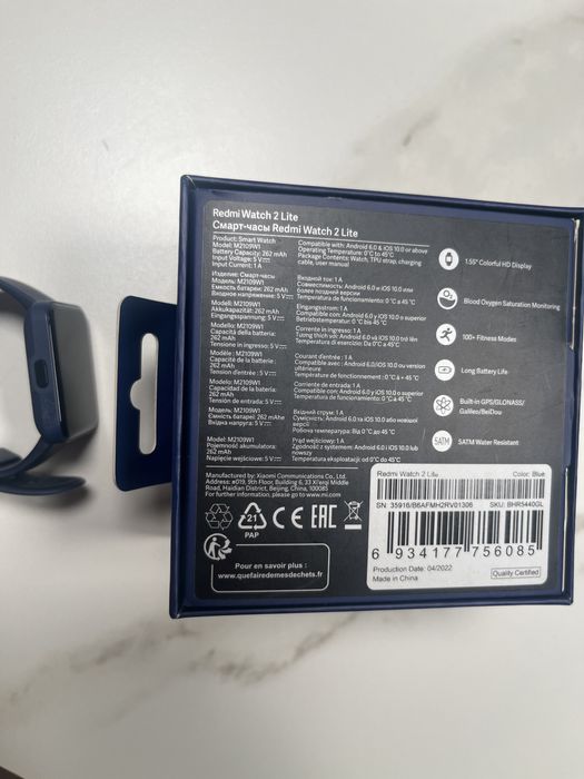 Смарт часы xiaomi redmi watch 2 lite