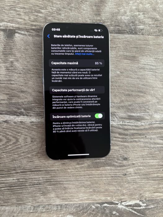 Iphone 13 Pro 128 GB liber retea 85% Sanatate Baterie