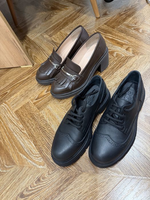 Лоферы новые кожа турция