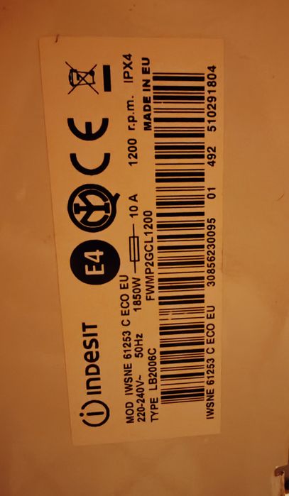 Piese Mașină de spălat Indesit