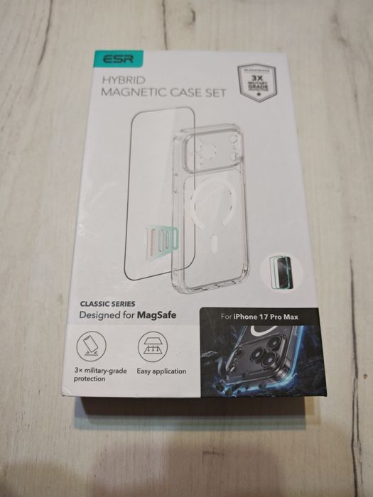 Чисто нов калъф за iPhone 17 Pro Max ESR Magnetic Case set