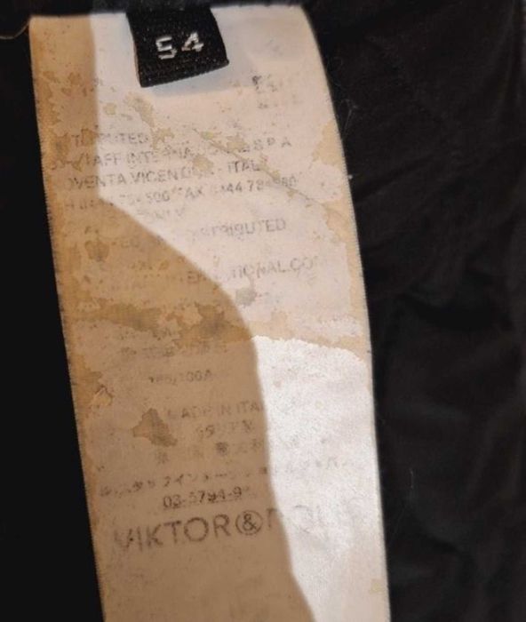 Viktor & Rolf оригинално яке от естествена кожа