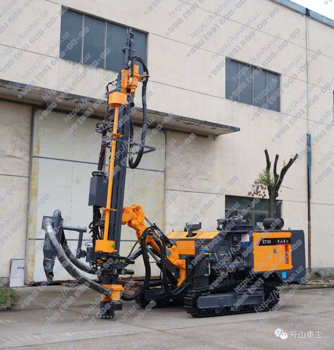 Интегрированная буровая KAISHAN KT5C: глубина — 25 м, диаметр — 105 мм