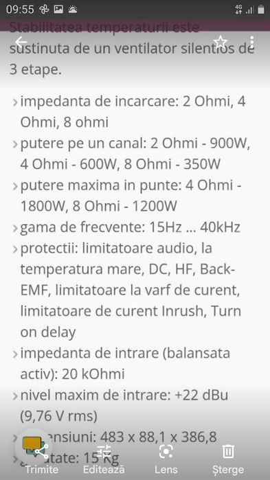 Boxe electro voice profesionale