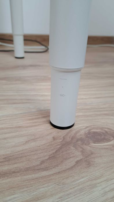 Masă IKEA ANFALLARE bambus + picioare OLOV reglabile – stare foarte bună