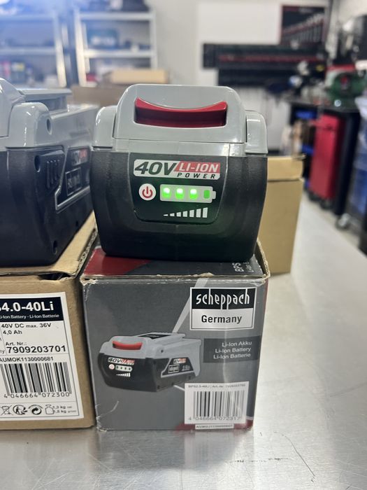 Акумулаторна батерия BPS4.0-40Li – 4AH / 40V / Scheppach BPS2.5-40Li
