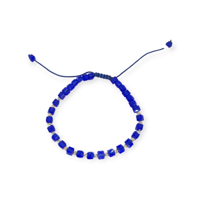 Гривни на конец със златни топчета и мъниста