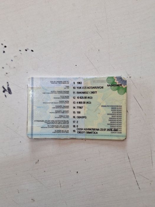 Zil 130 holati yaxshi