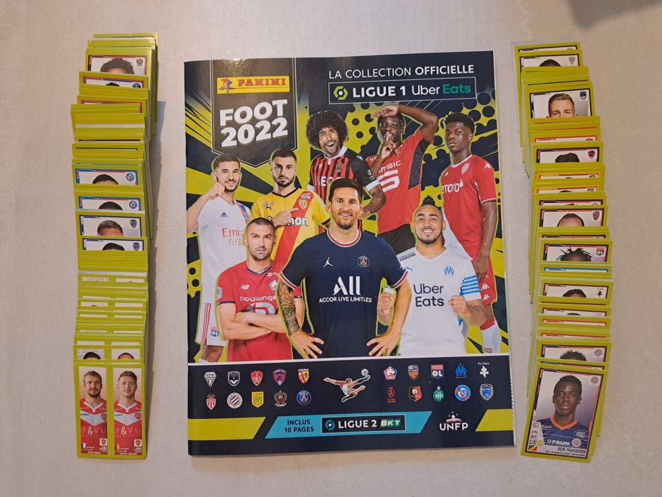 PANINI « FOOT 2021 LIGUE 1 UBER EATS / LIGUE 2 BKT STICKERS » : mise à jour (set transferts
