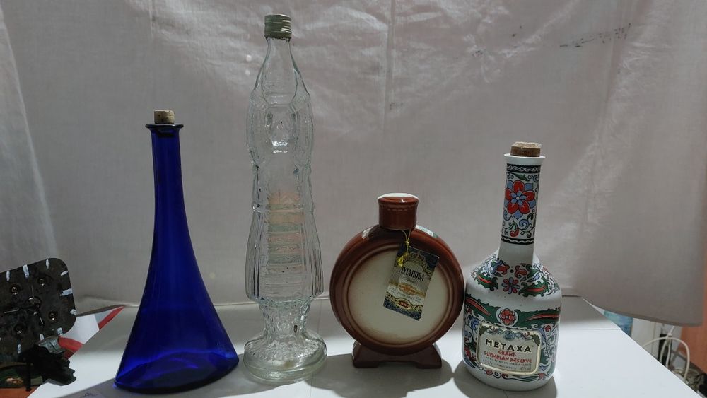 sticle votcă coniac