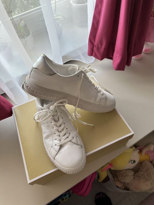 Adidasi Michael Kors piele naturala