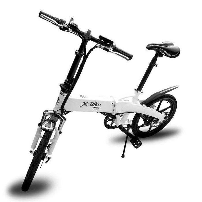 Bicicleta Electrica EVOLIO X-BIKE Mini, Pliabila, 20 inch, alb