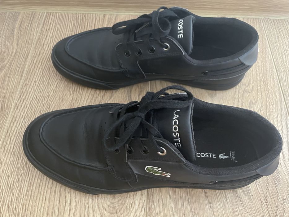 Кожени мъжки маратонки/кецове/обувки Lacoste 42н