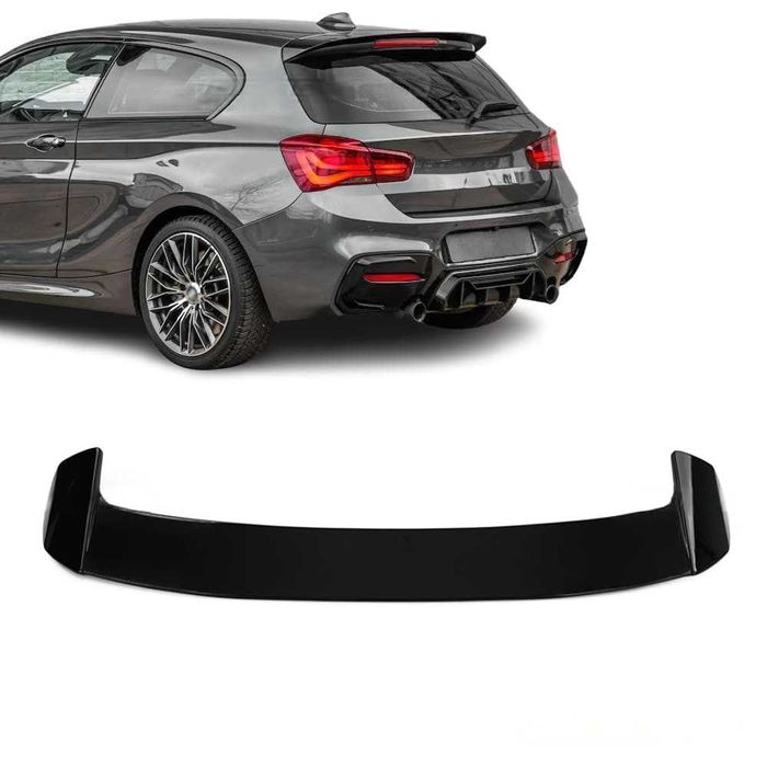 Eleron Luneta Lip Portbagaj Spoiler BMW Seria 1 F20 F21, Negru lucios