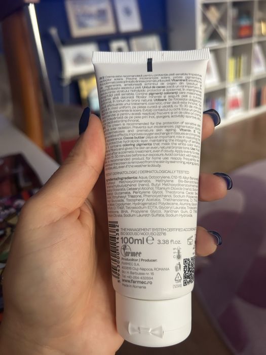 Farmec Equilibrium Hydra protect spf 50 pigmenti naturali